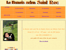 Tablet Screenshot of bernois-saint-roc.com
